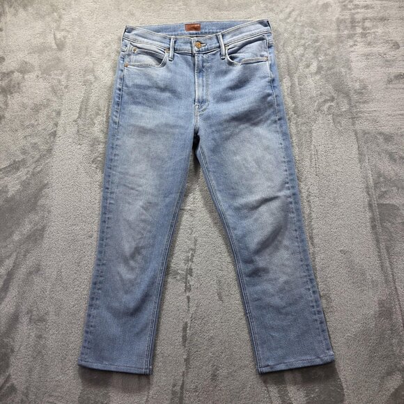 Mother Jeans Womens 30 Mid Rise Dazzler Ankle In The Blink Of An Eye Made USA - Picture 1 of 11